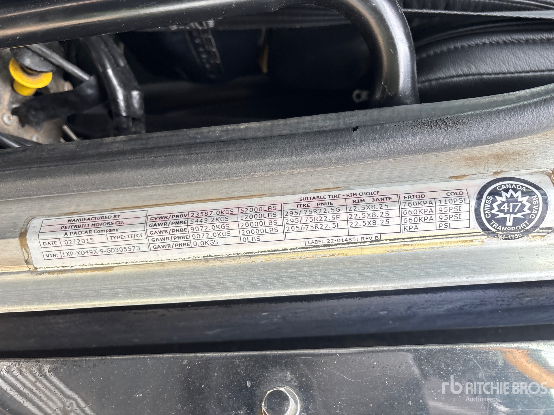 2016 Peterbilt 389