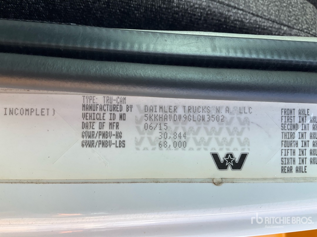 2016 Western Star 47009SF
