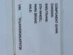General Appearance with Numéro de série/Numéro d'identification du véhicule automobile