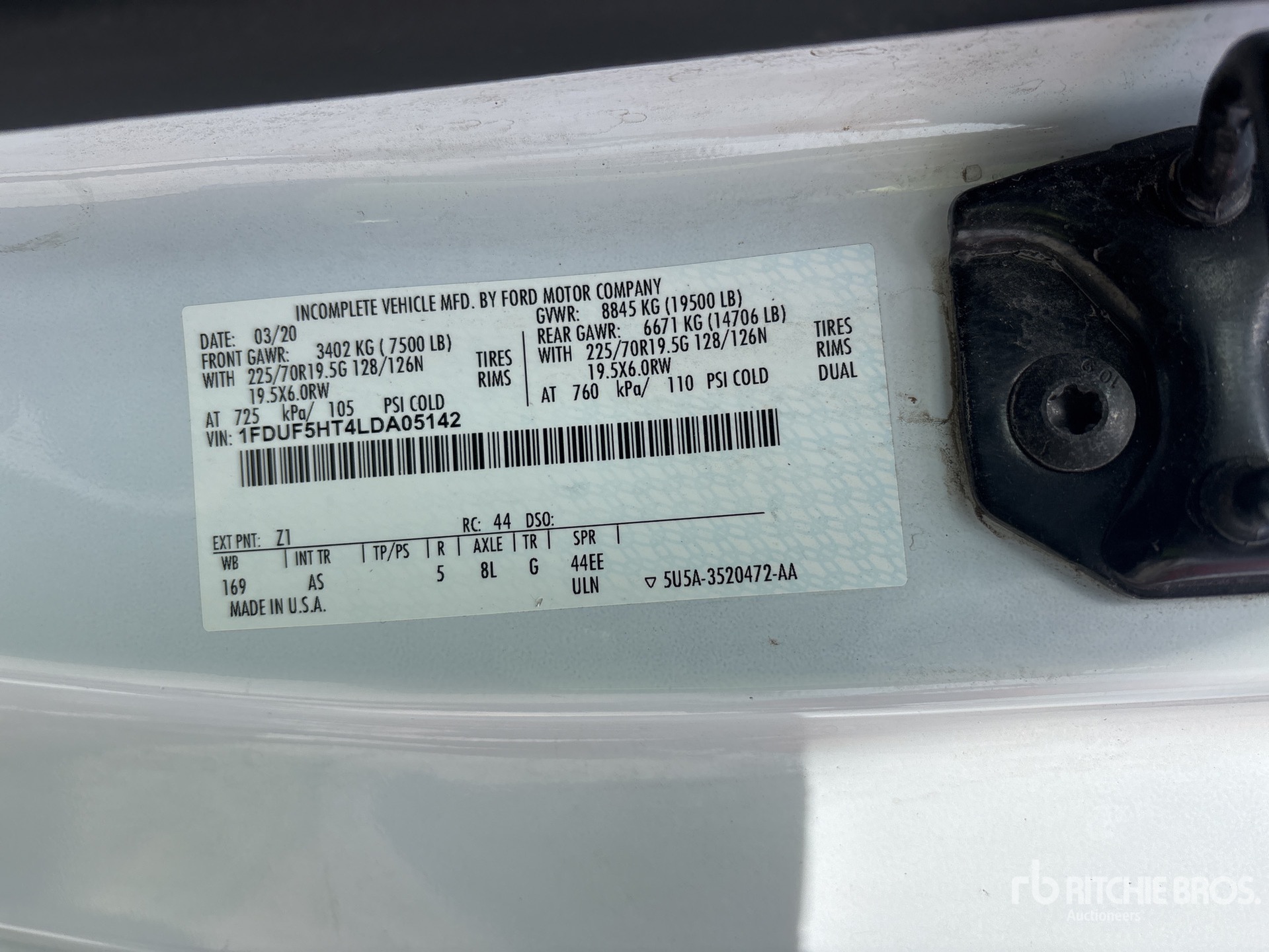 2020 Ford F-550