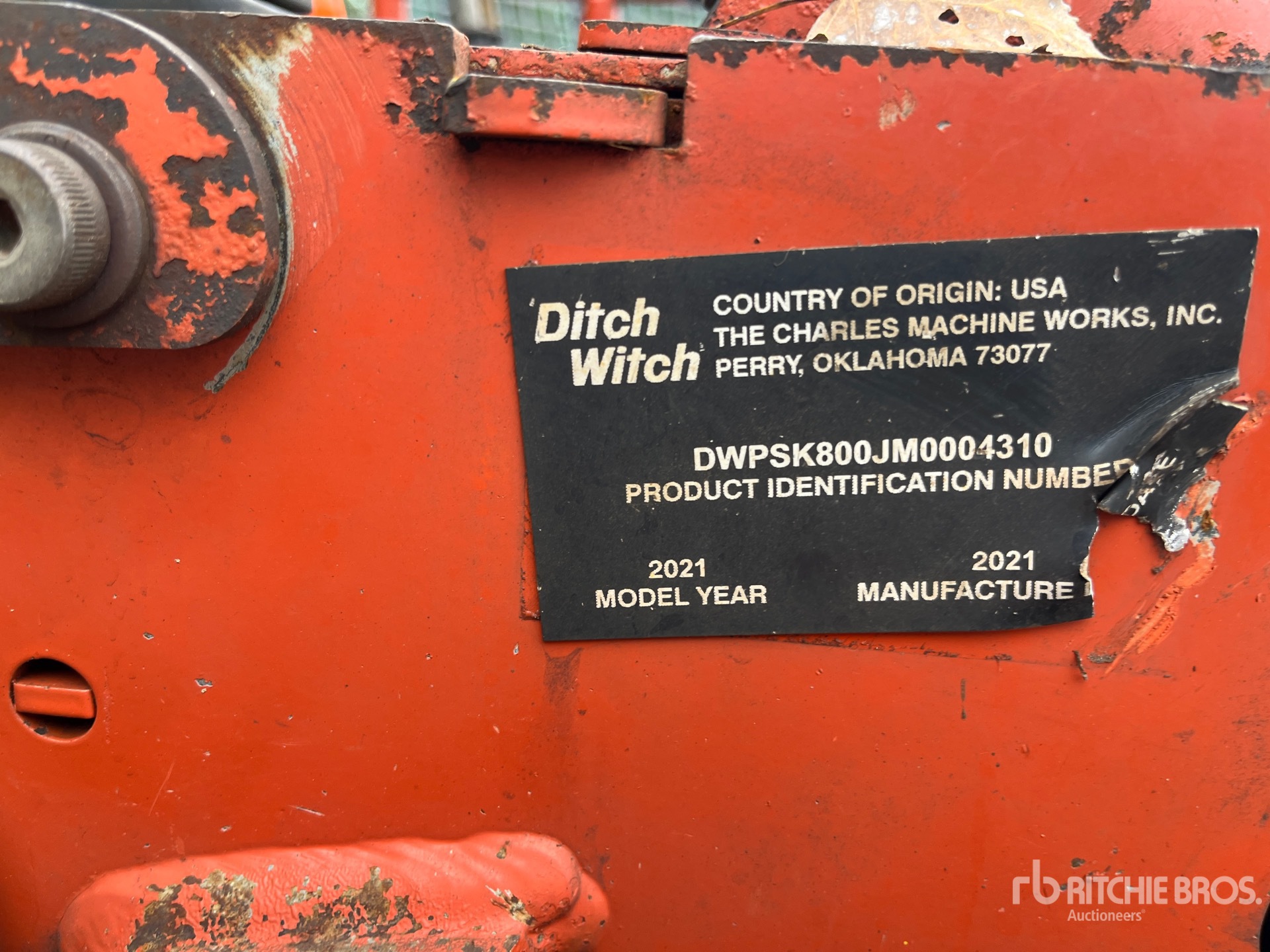 2021 Ditch Witch SK800
