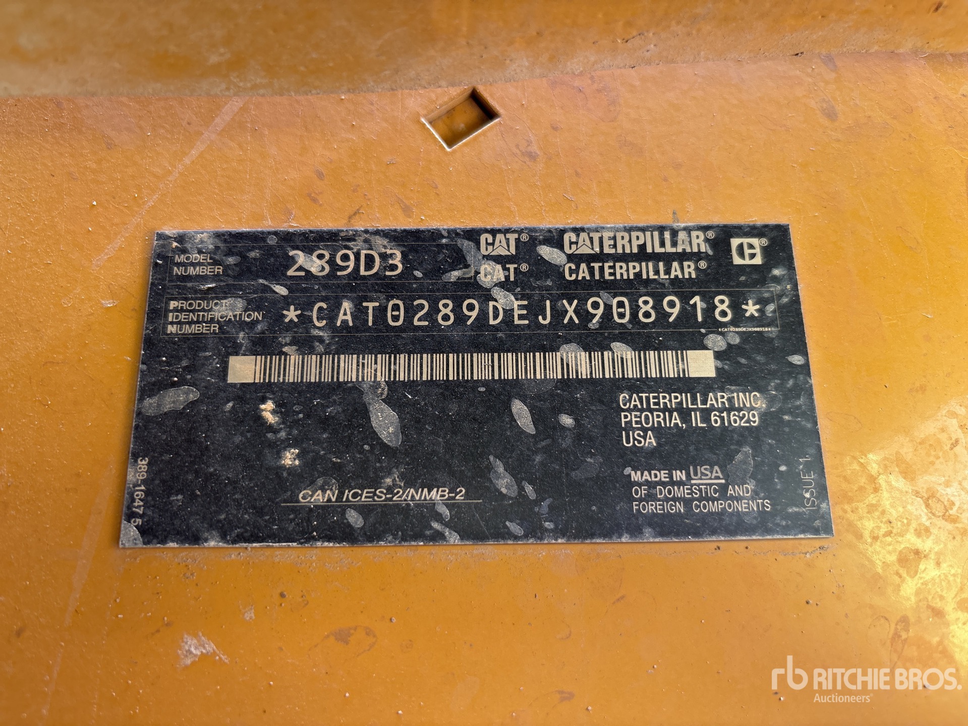 2022 Caterpillar 289D3