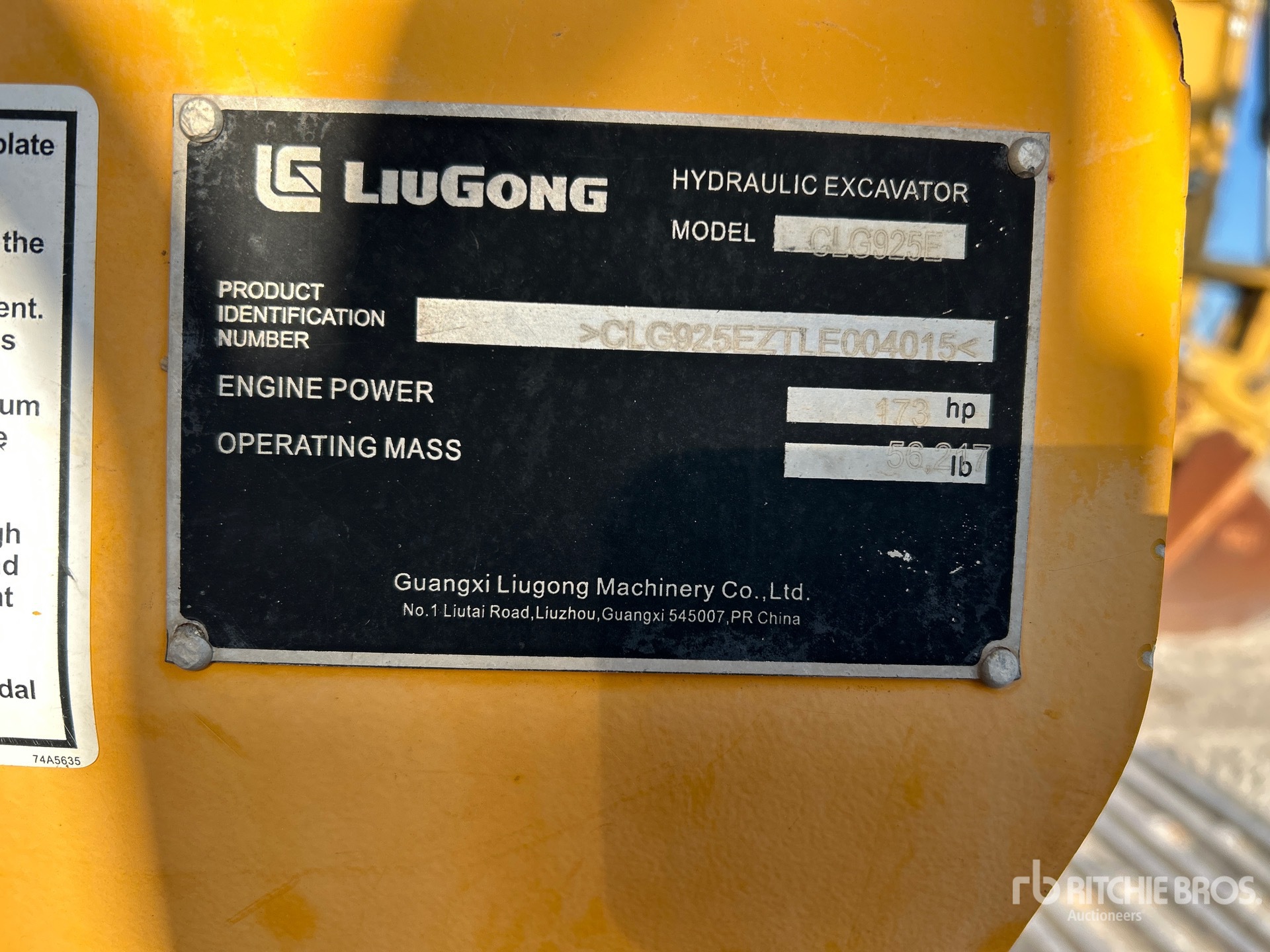 Liugong CLG925E