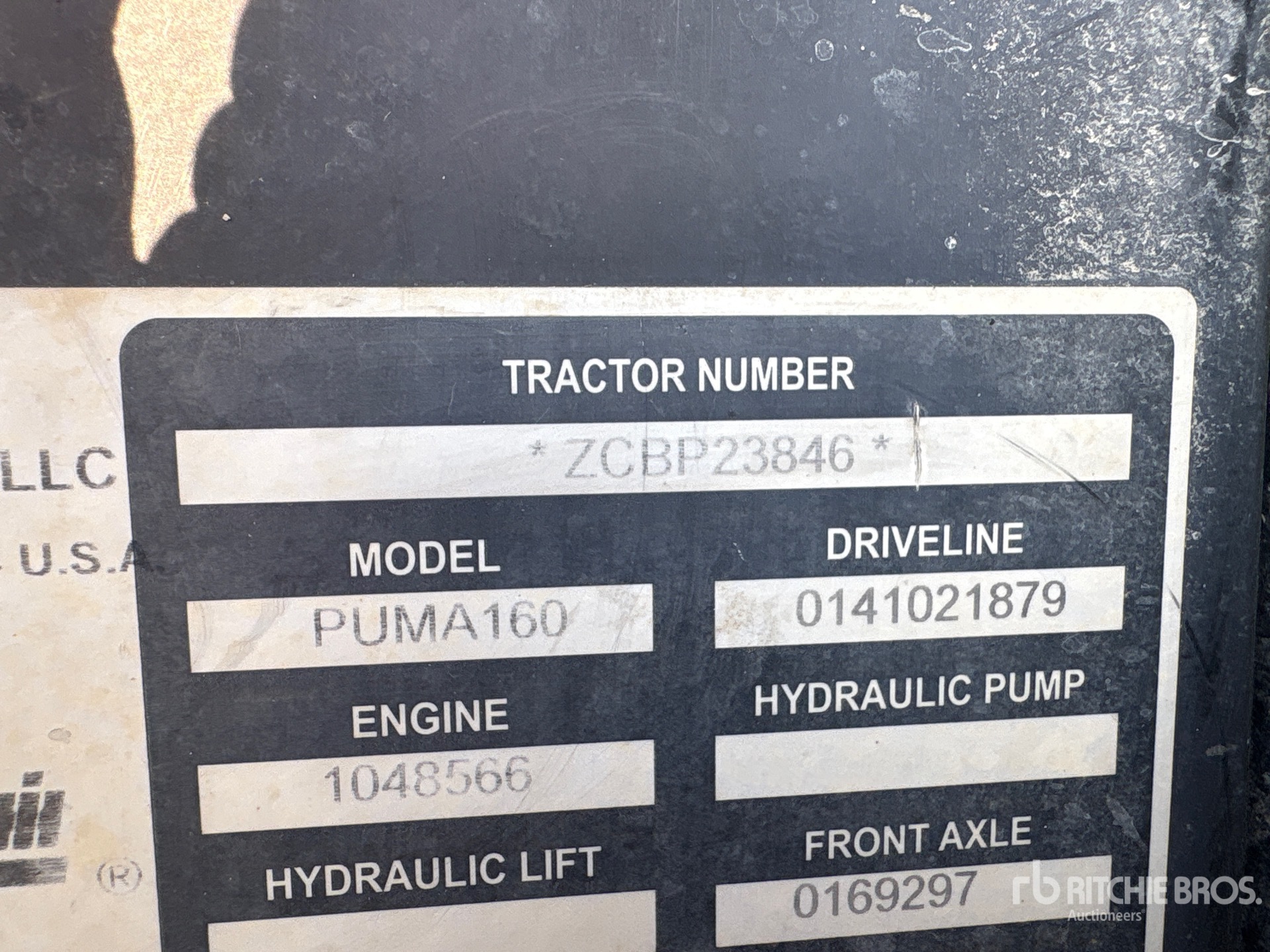 2013 Case Ih PUMA 160