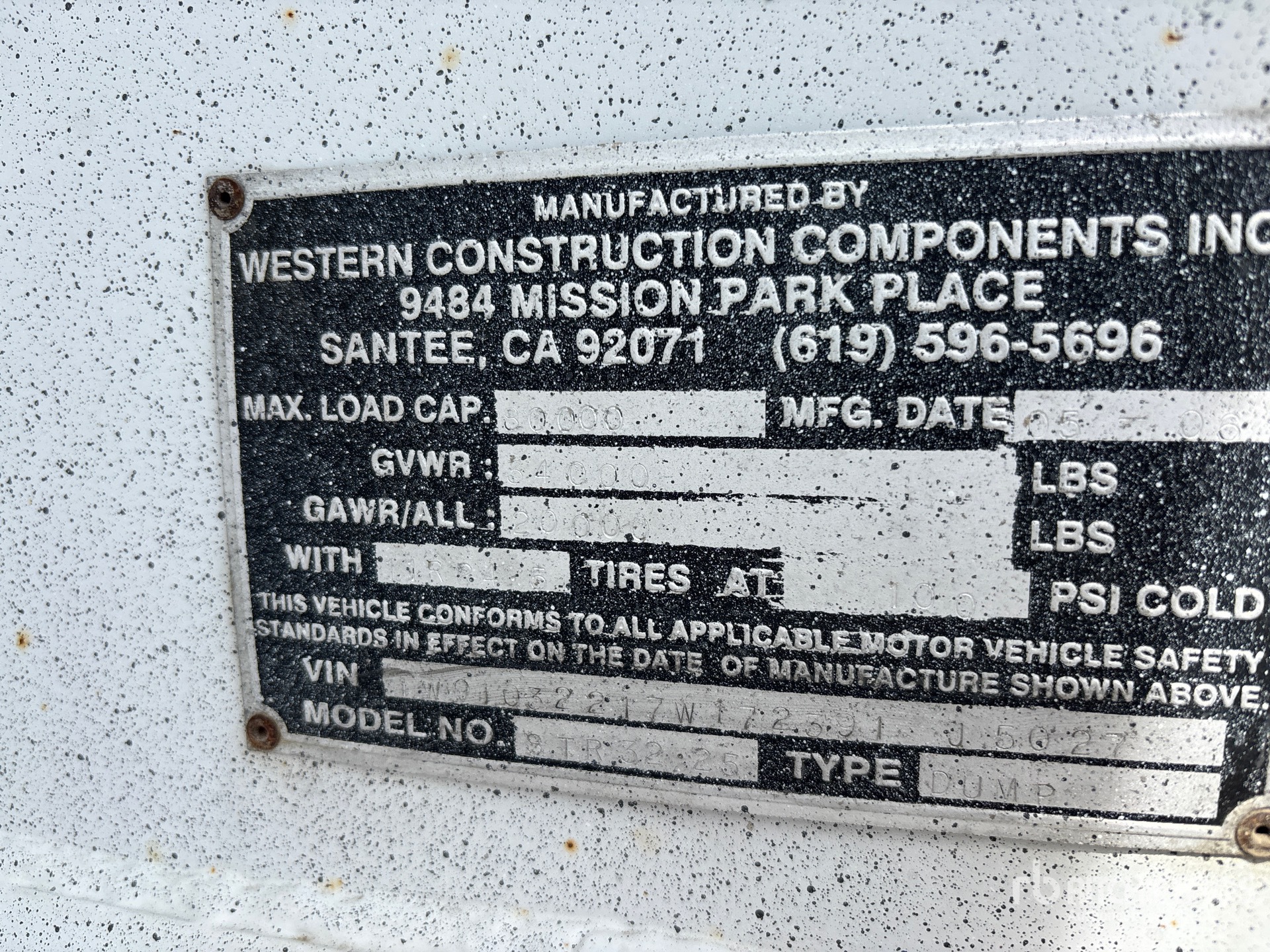 2007 Western STR3225
