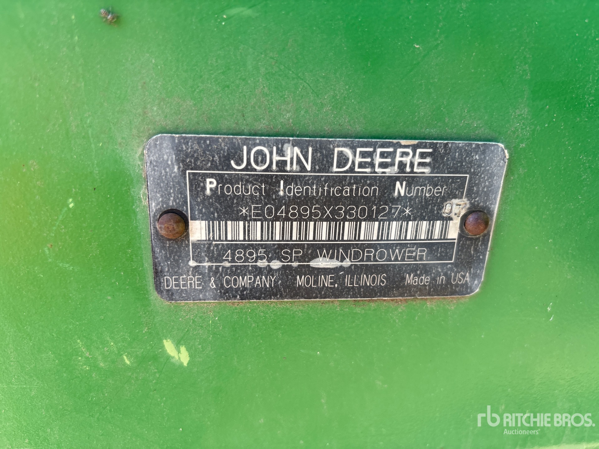 2007 John Deere 4895