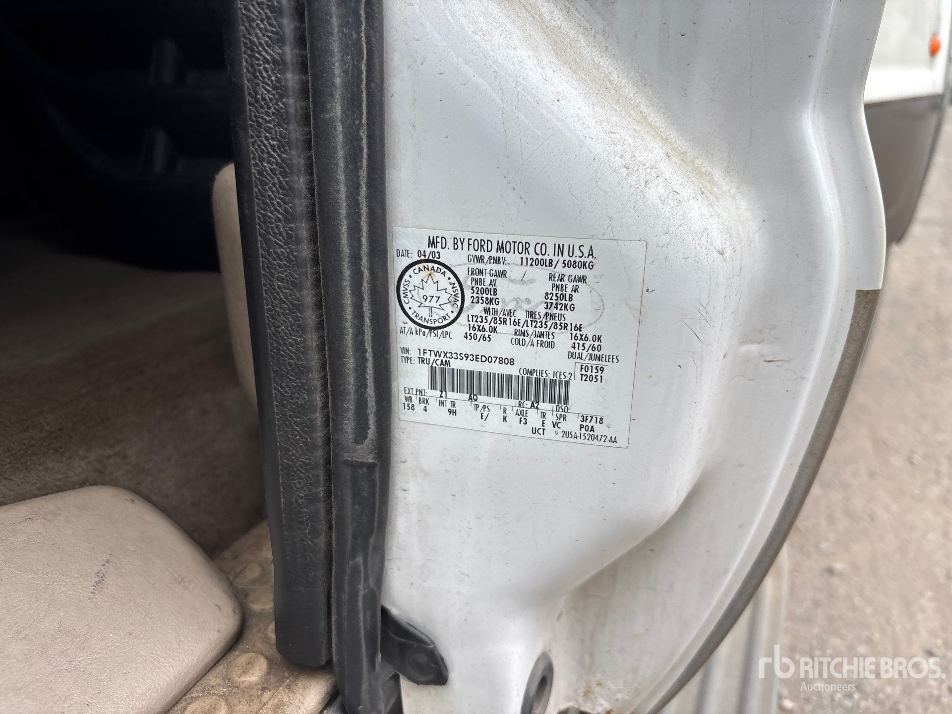 2003 Ford F-350 SUPER DUTY