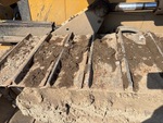 Undercarriage with Left Track Pads