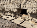 Undercarriage with Left Track Rollers