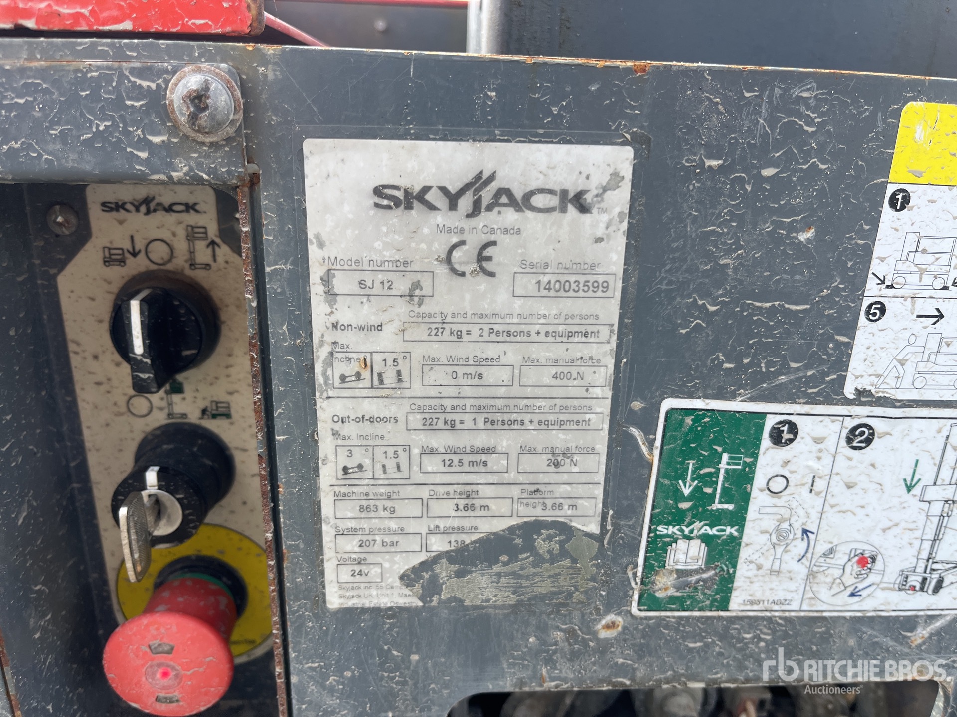 Skyjack SJ12