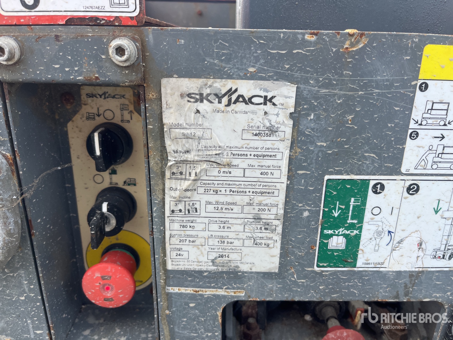 2014 Skyjack SJ12
