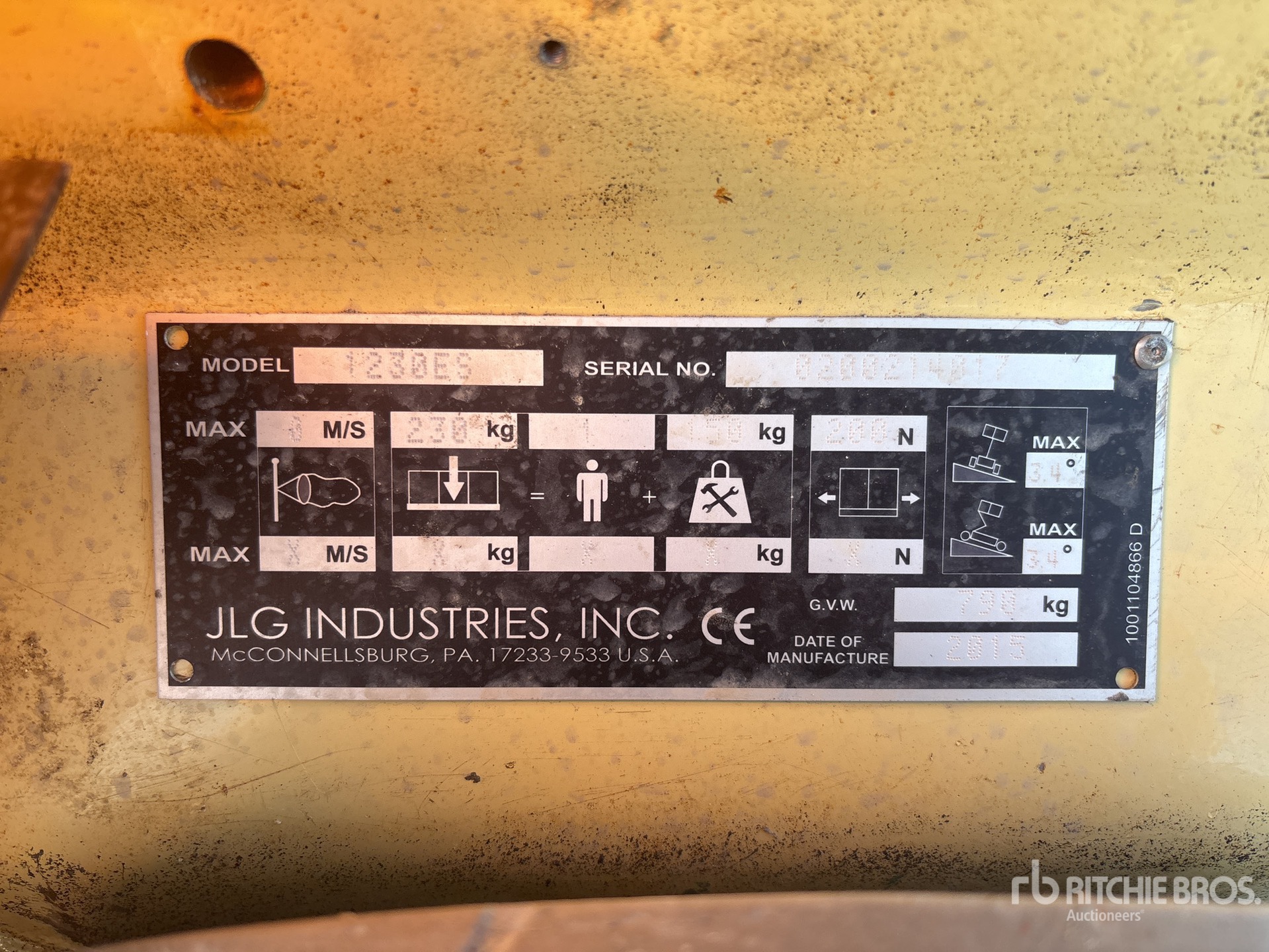 2015 JLG 1230ES