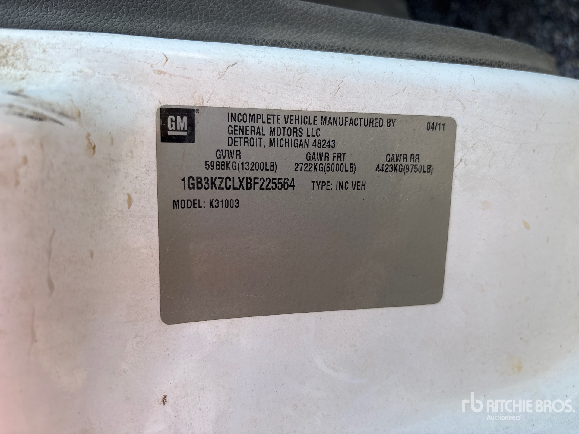 2011 Chevrolet Silverado 3500HD