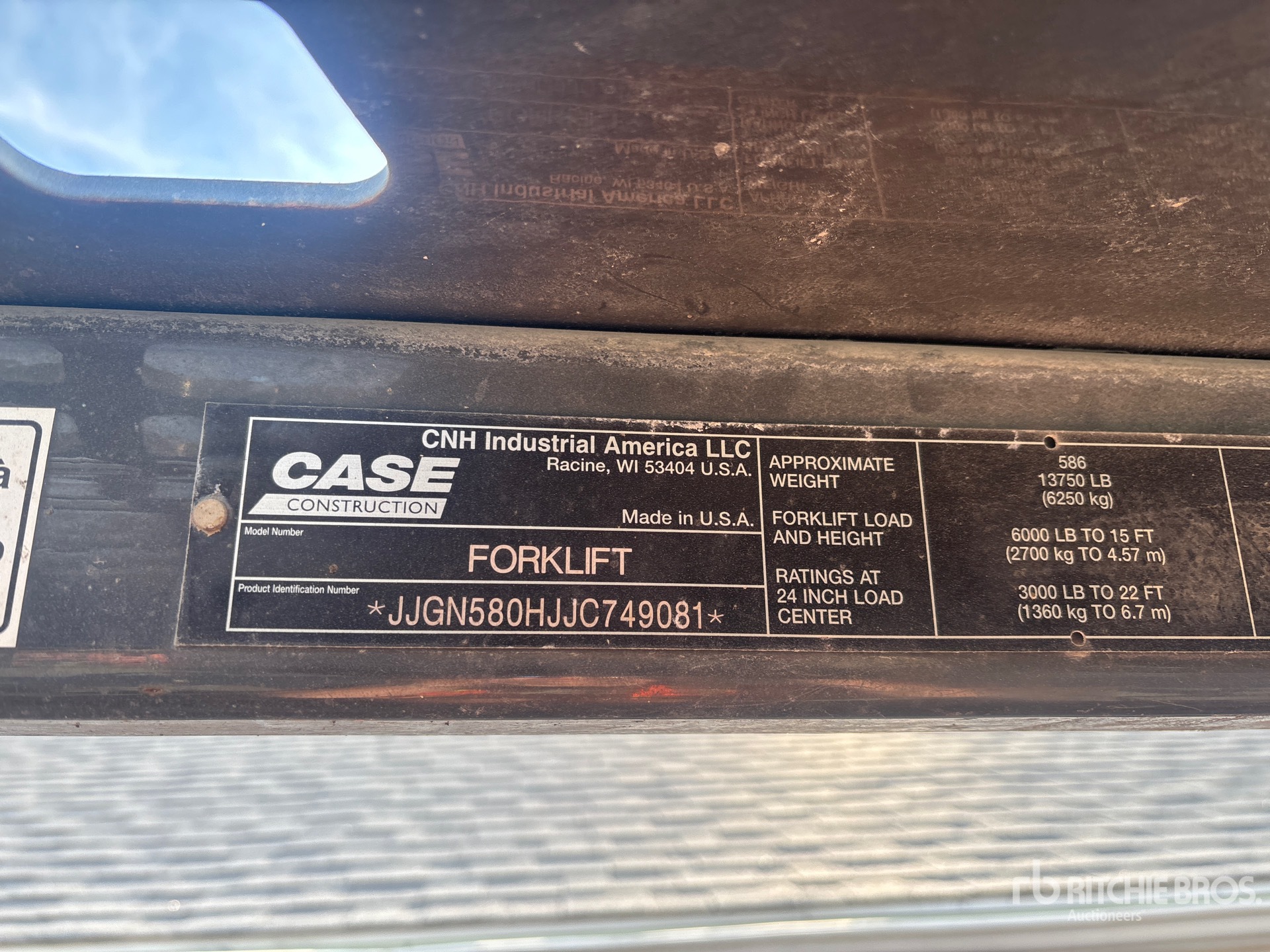 2018 Case 586H