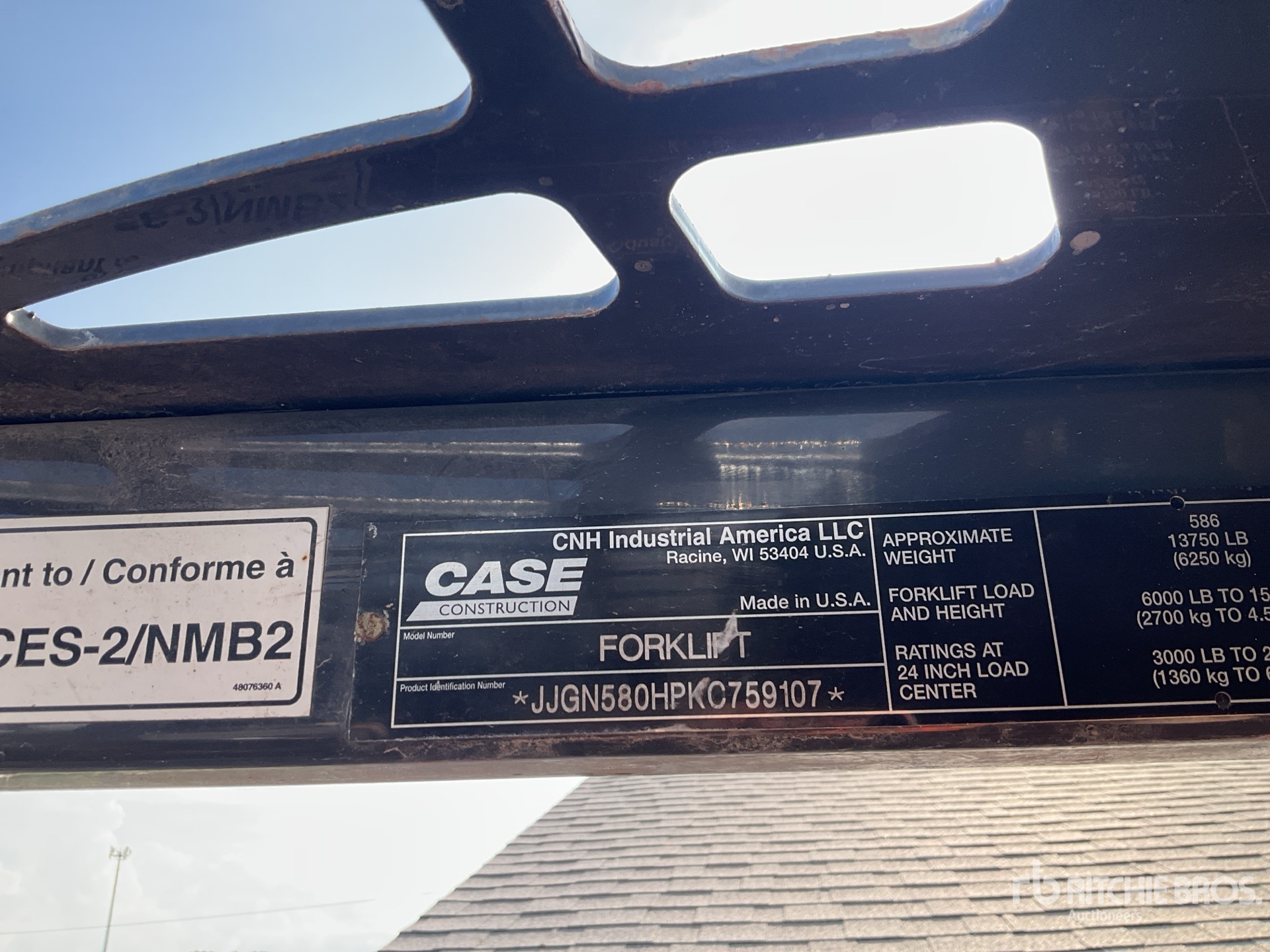 2019 Case 586H