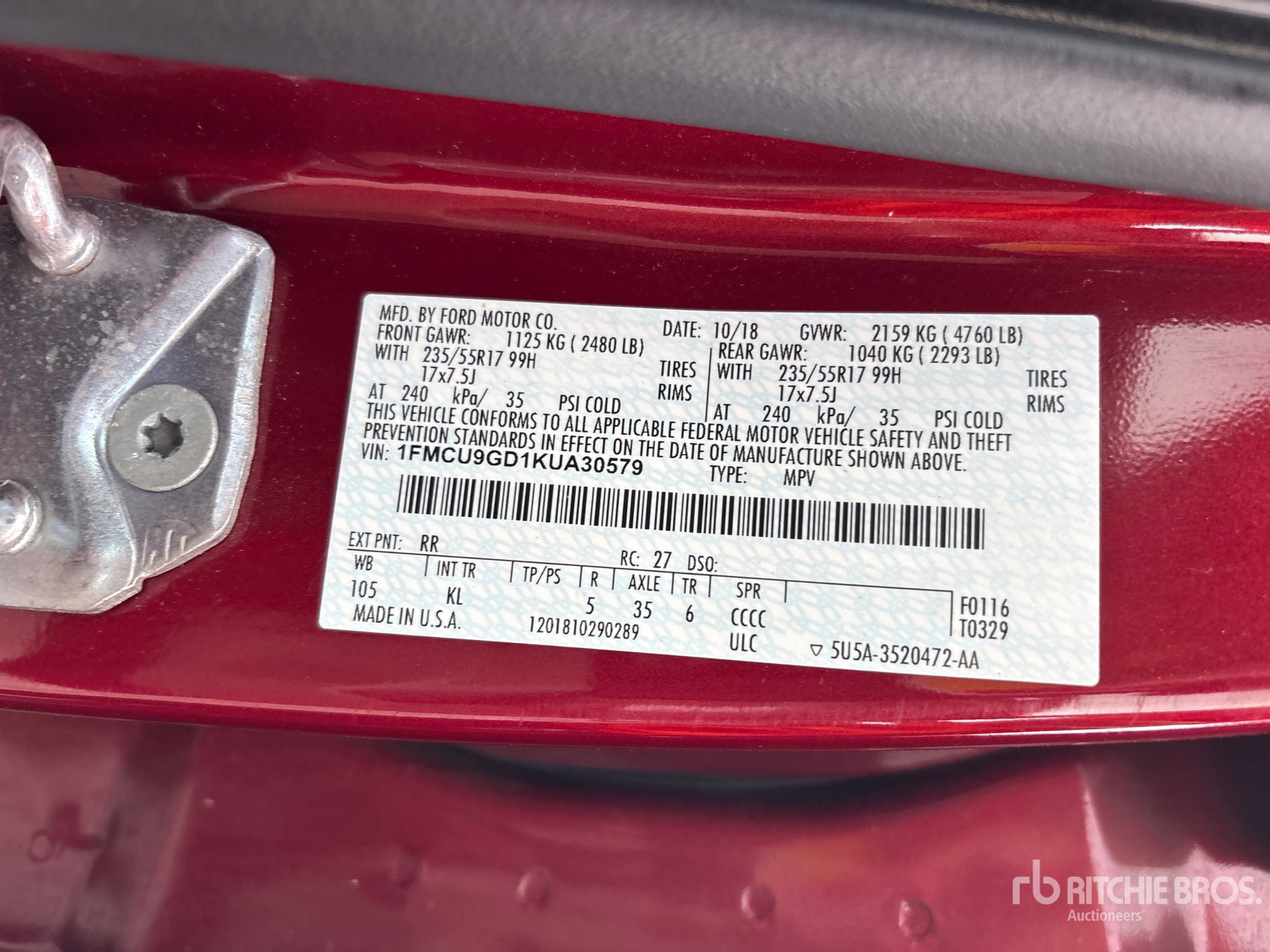 2019 Ford Escape