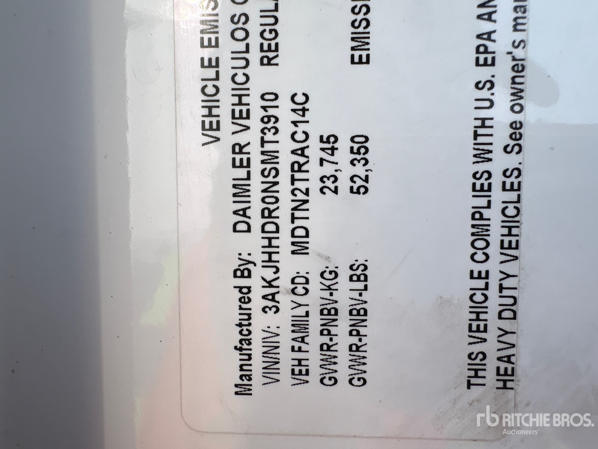 2022 Freightliner CASCADIA 126