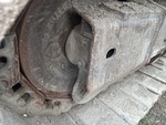 Undercarriage with Left Track Tensioner