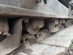 Undercarriage with Left Track Rollers