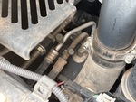 Engine with A/C Compressor