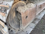Undercarriage with Left Track Tensioner