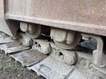 Undercarriage with Left Track Rollers