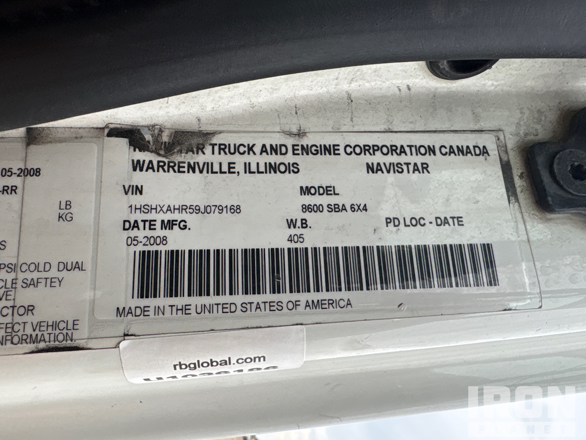 2009 International 8600
