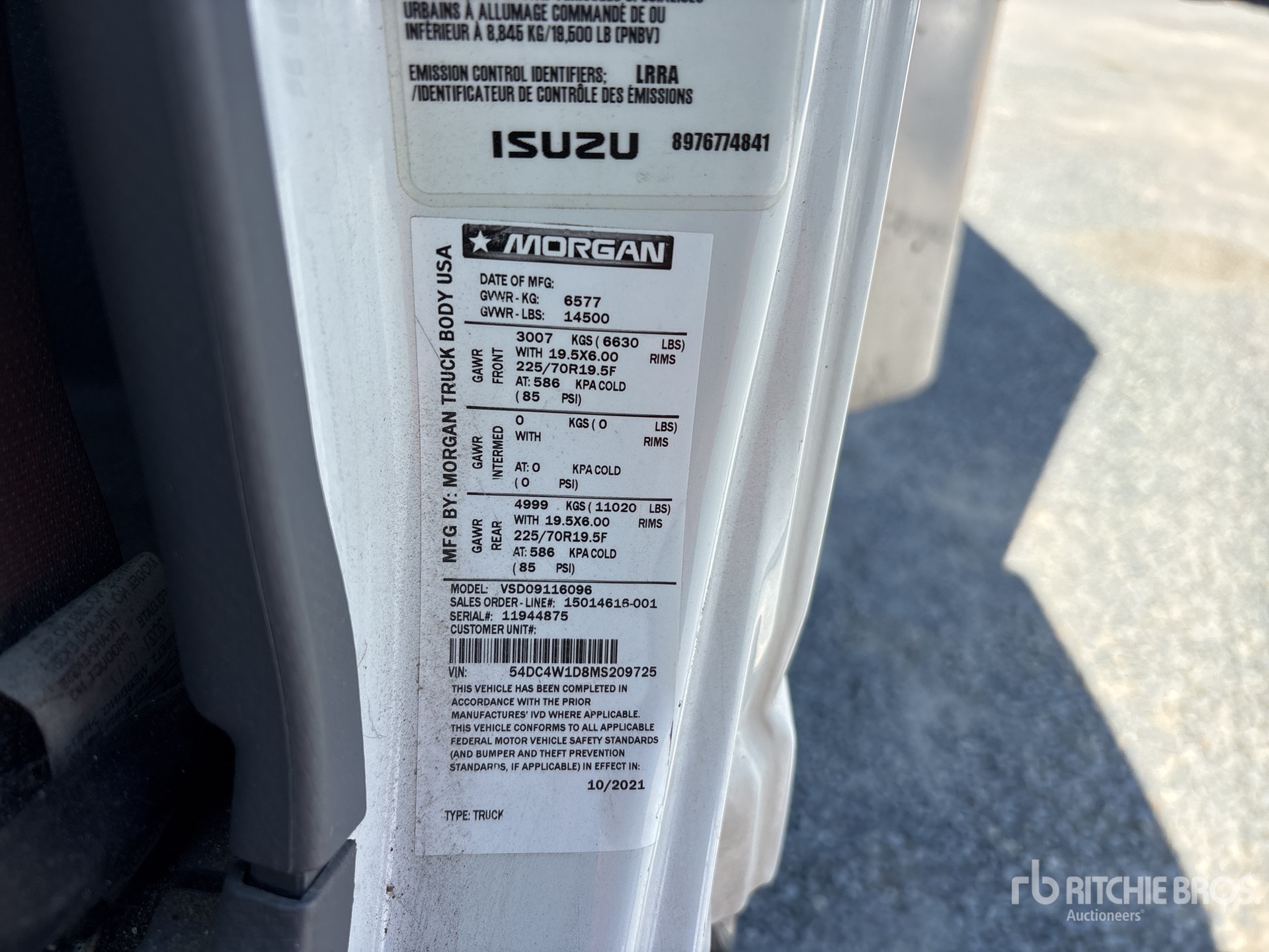 2021 Isuzu NPR HD