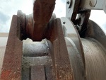 Chassis with Bucket to Arm Pins