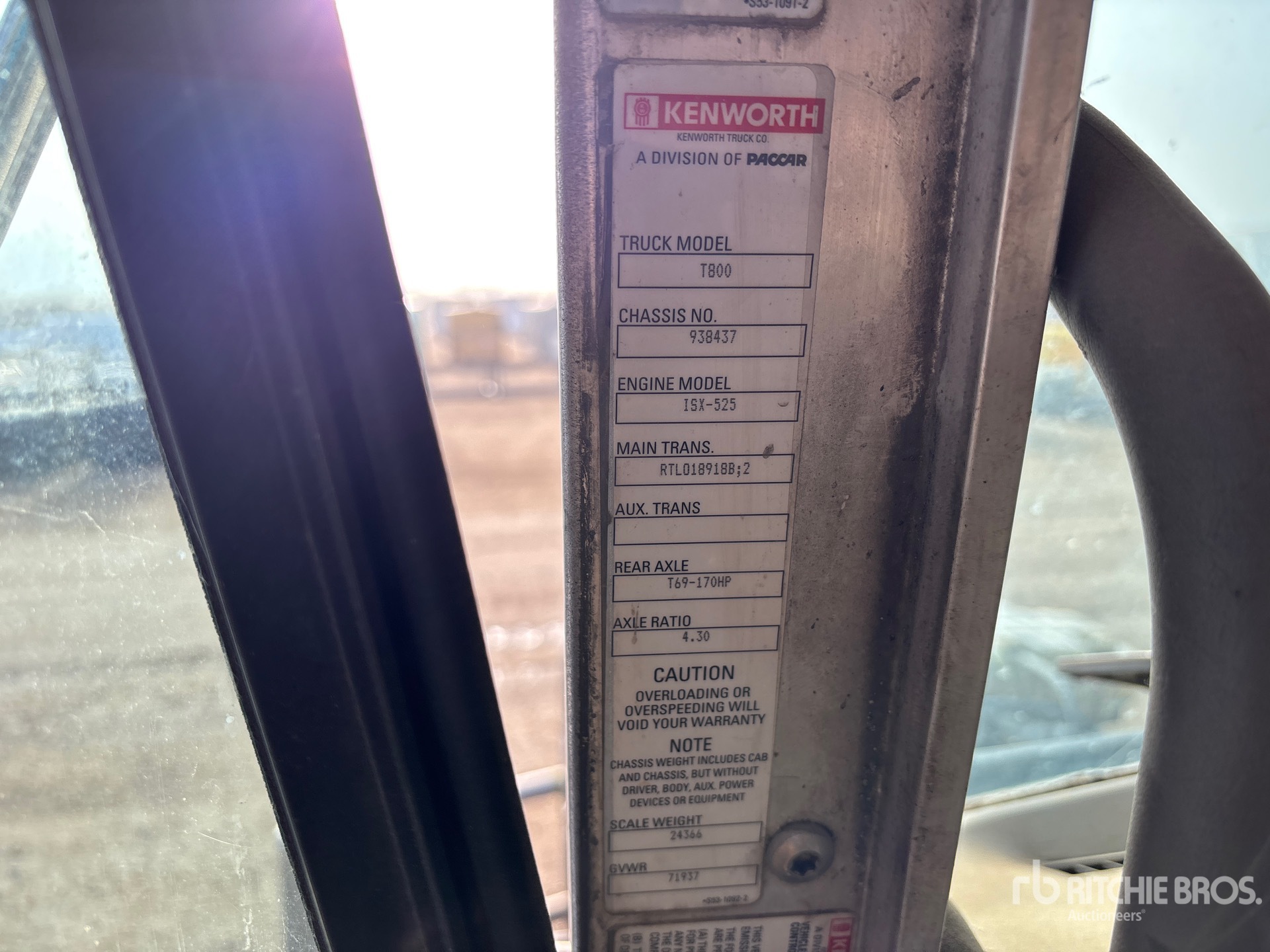 2009 Kenworth T800