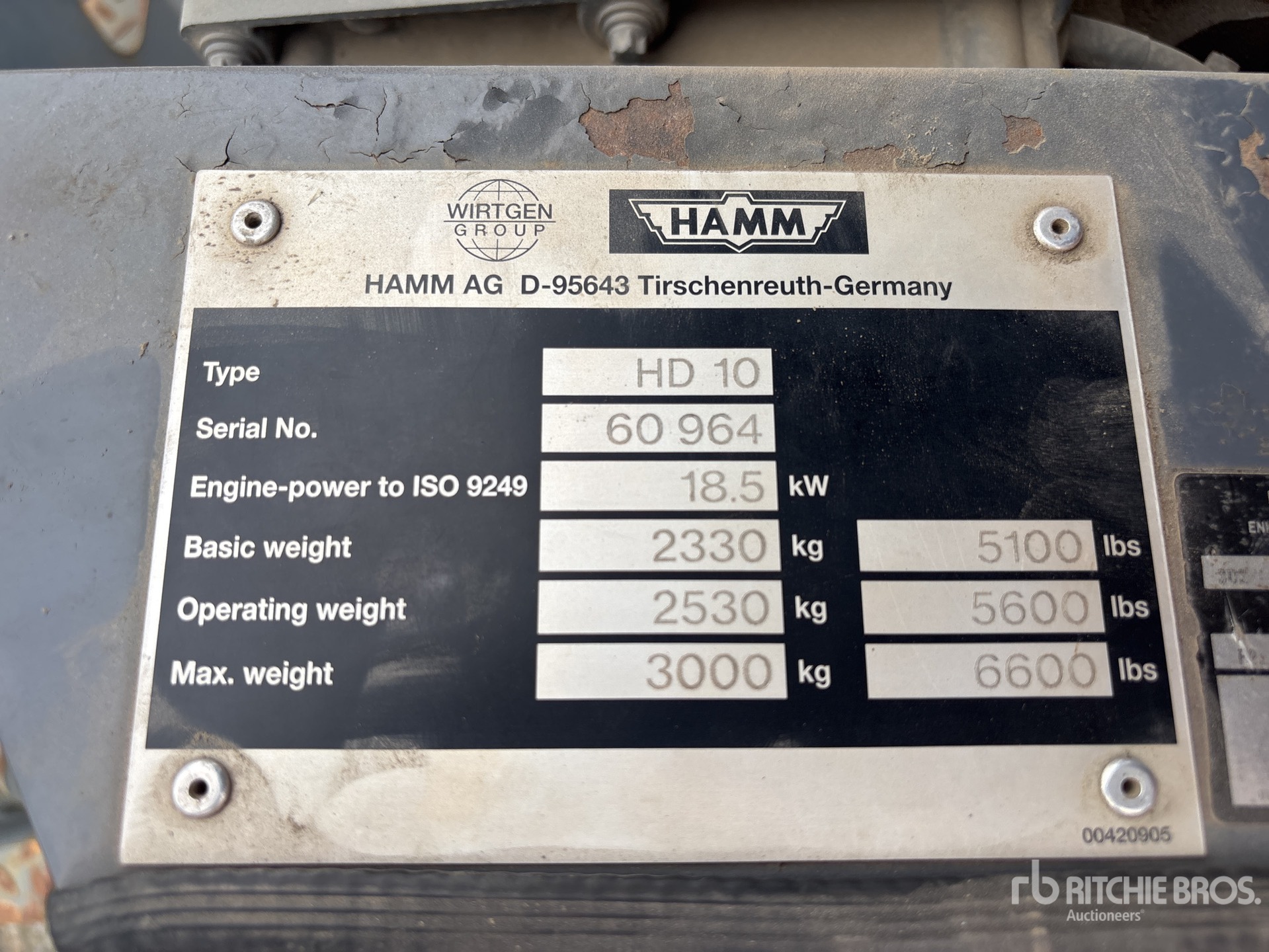 2004 Hamm HD10