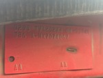General Appearance with Frame Stamp Serial Number/VIN Photo