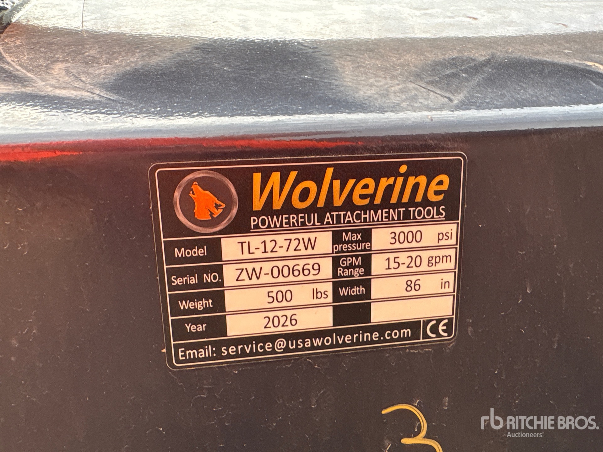 2026 Wolverine TL-12-72W