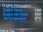Cab with Engine Hours