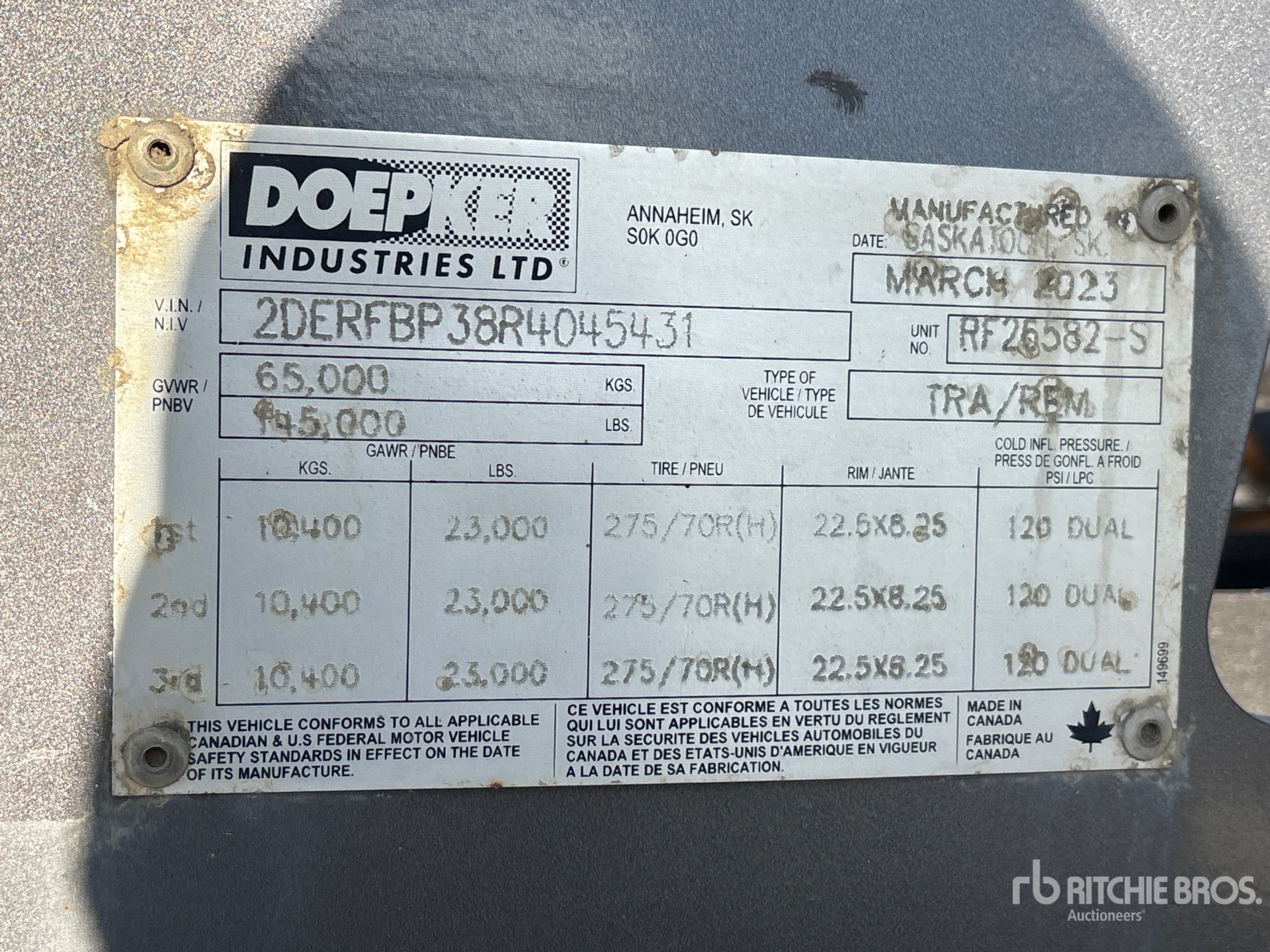2024 Doepker TRI/A