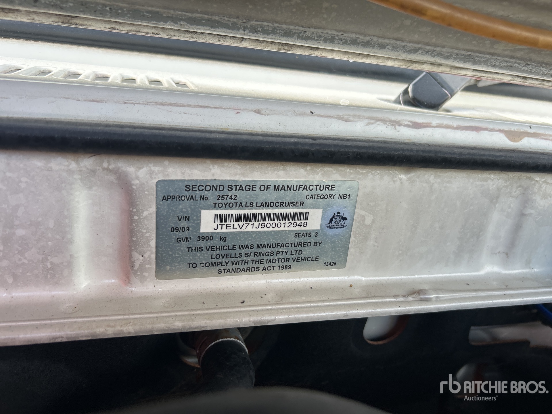 2009 Toyota LANDCRUISER WOR