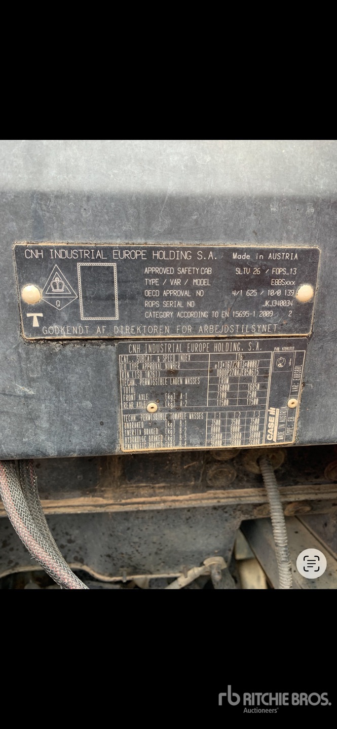 2018 Case Ih OPTUM 270 CVX