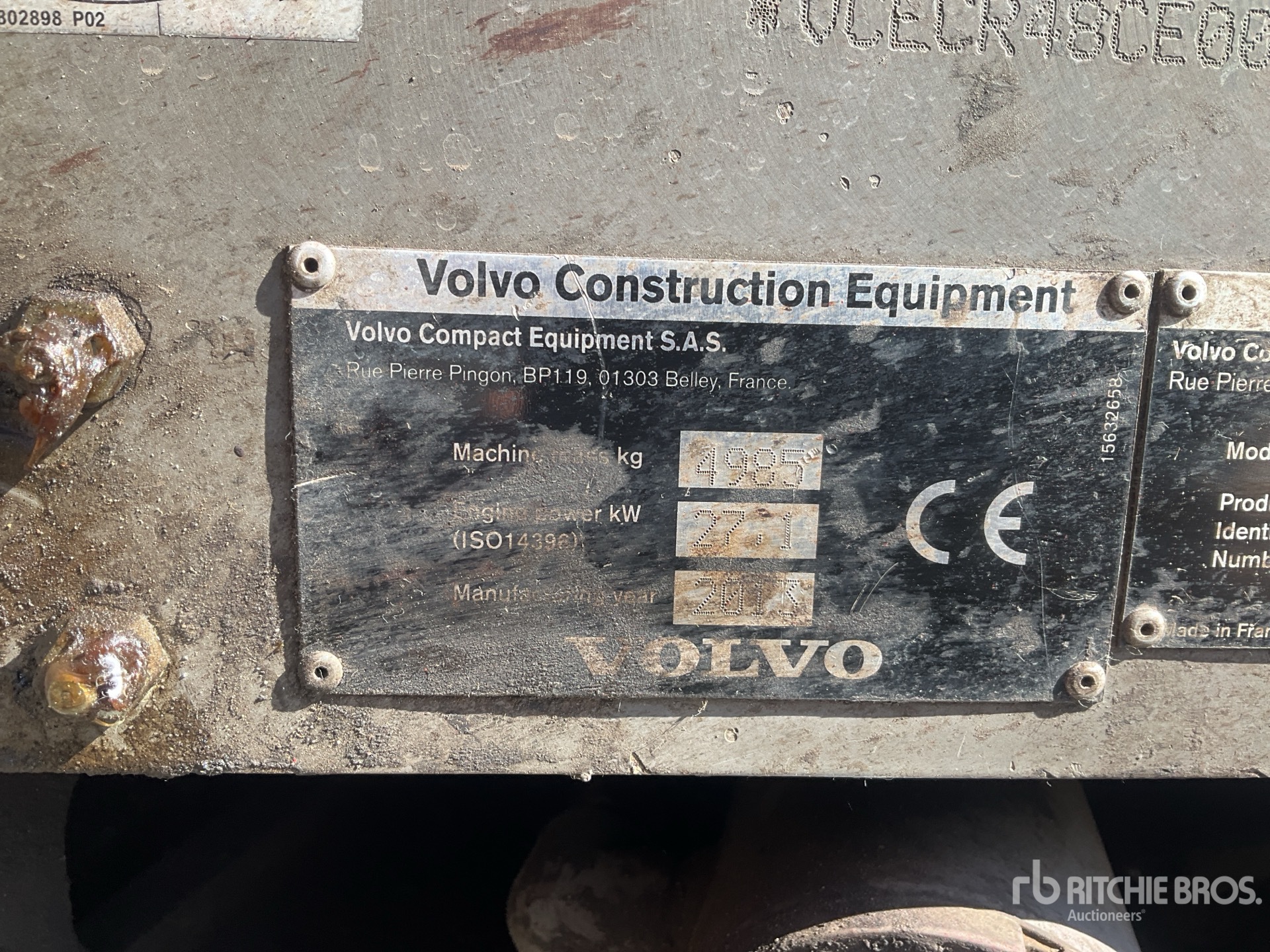 2013 Volvo ECR48C