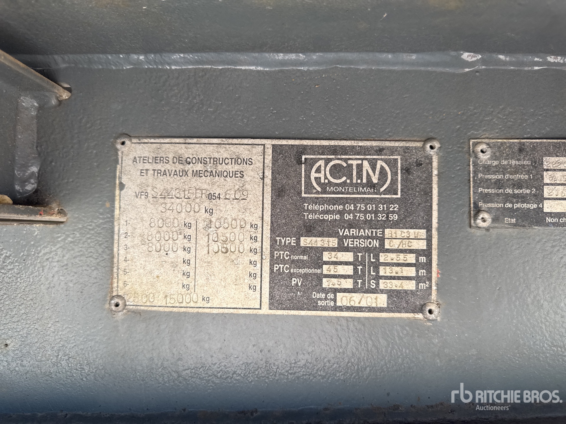 2001 Actm S44315