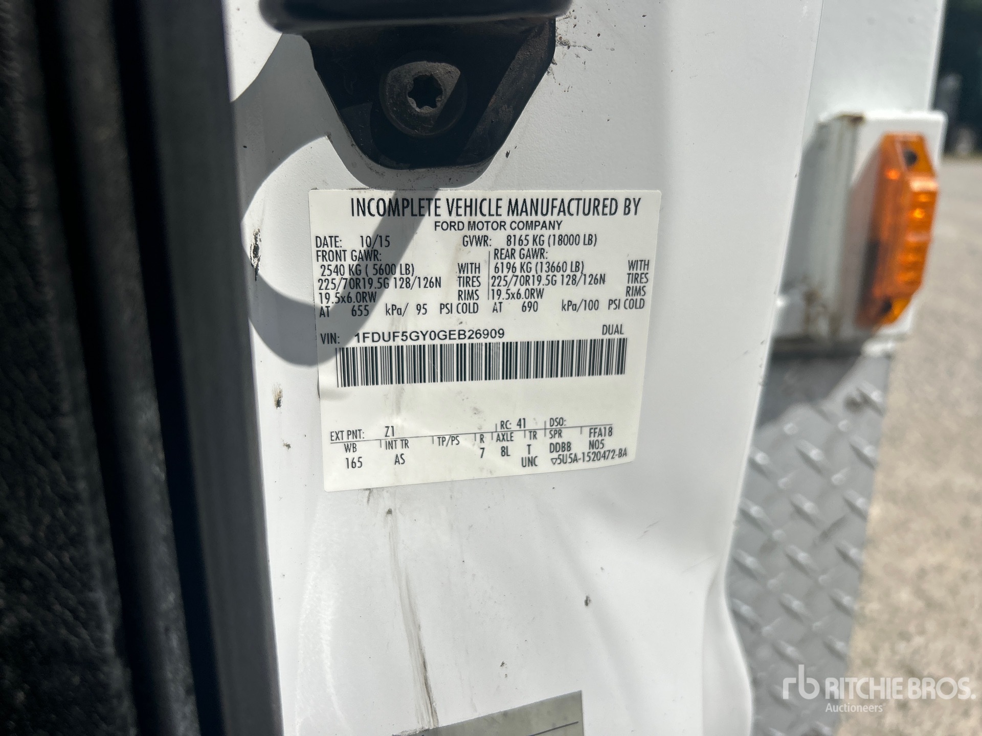 2016 Ford F-550