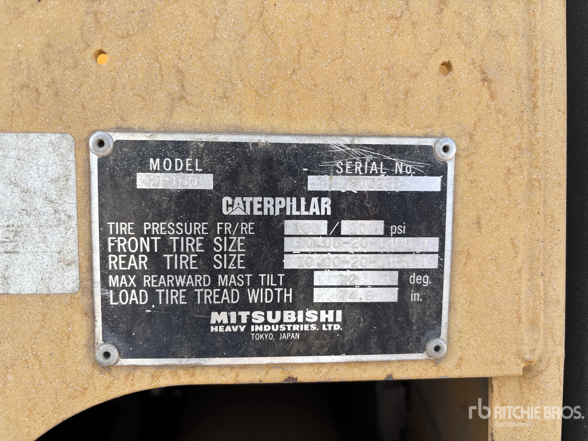 2000 Caterpillar DP100
