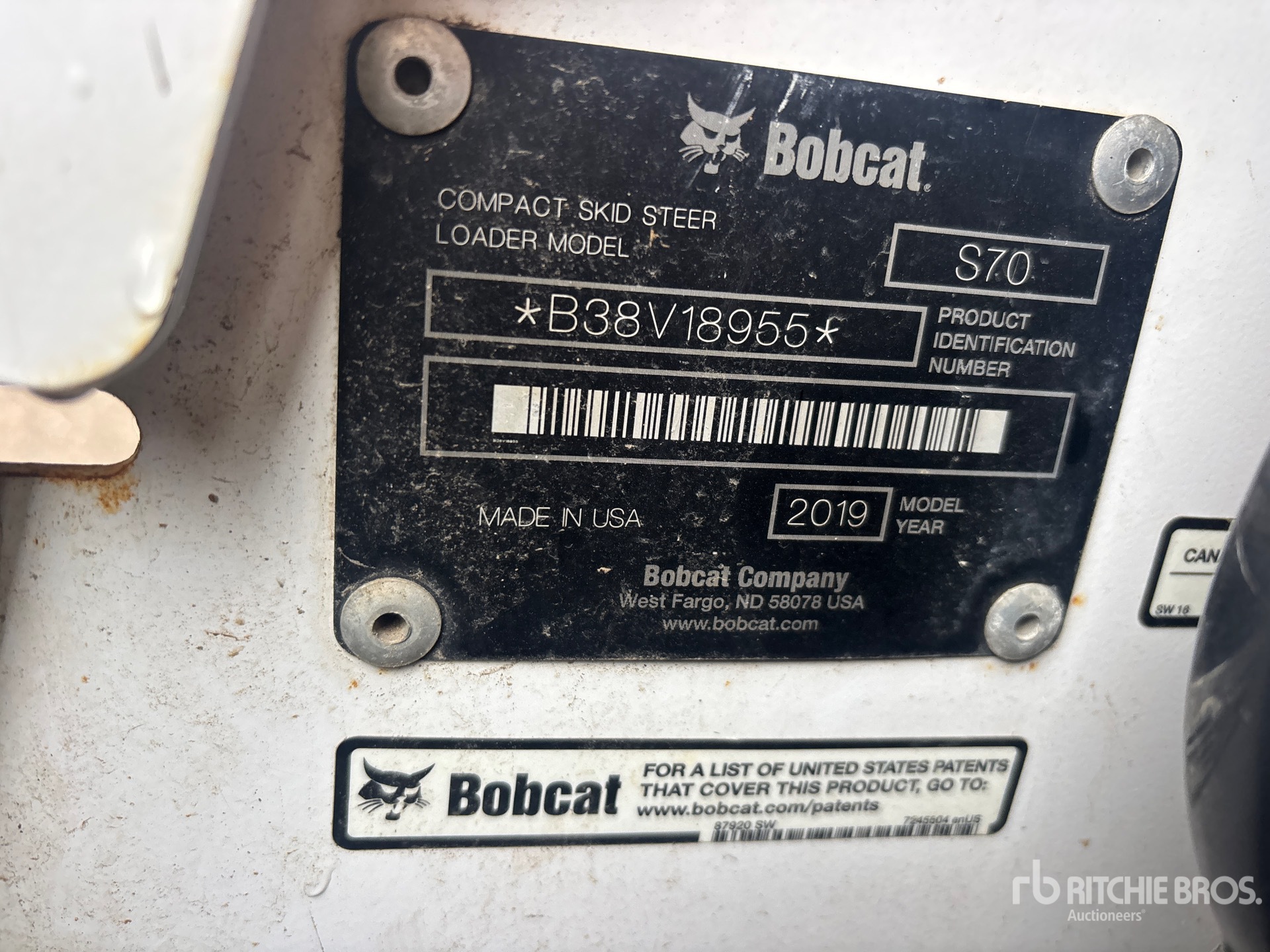 2019 Bobcat S70
