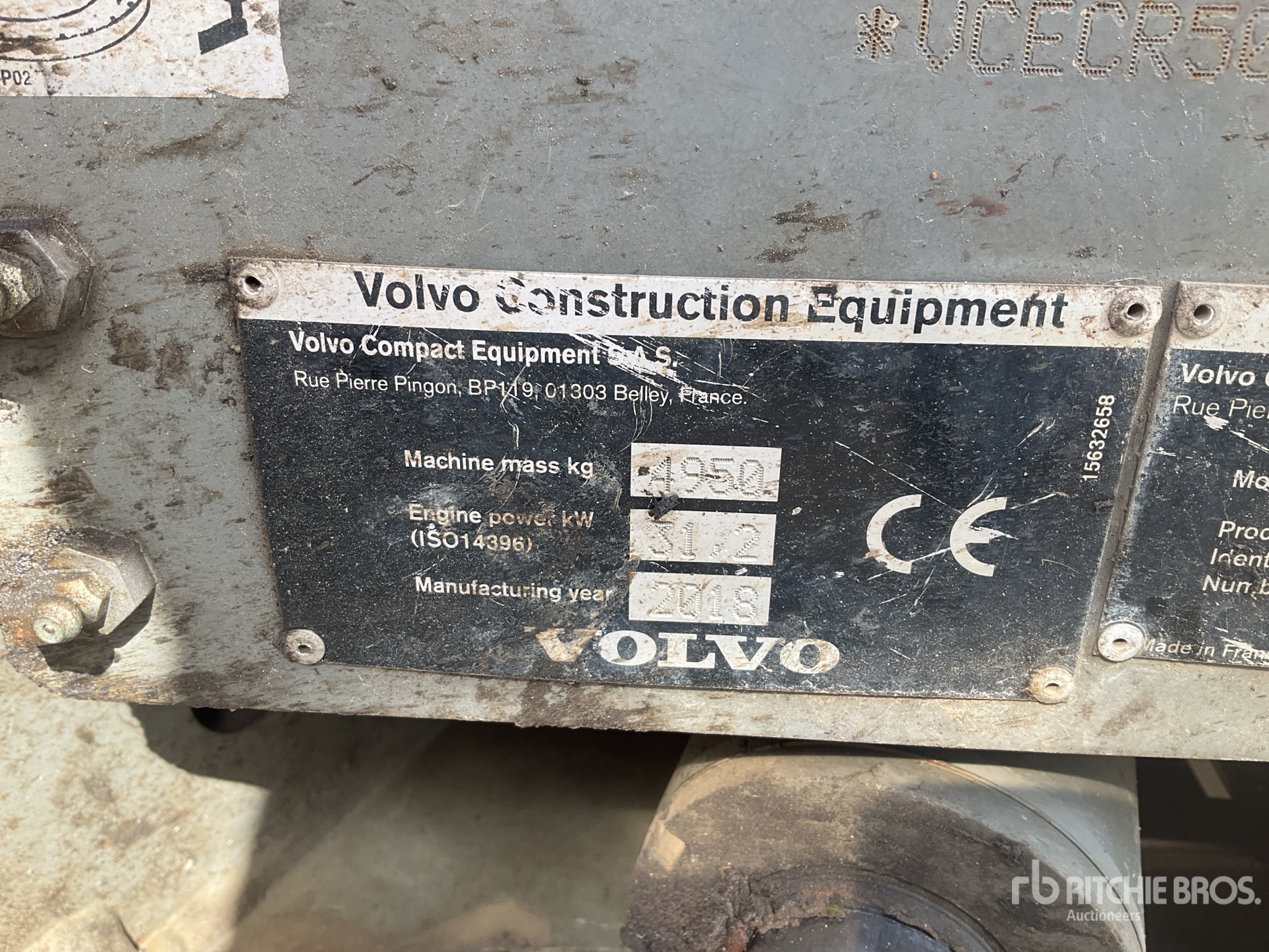 2018 Volvo ECR50D