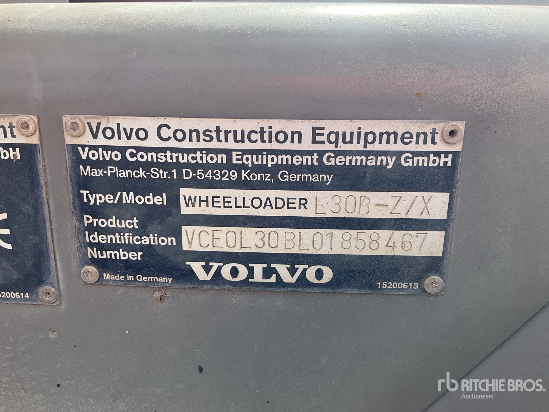 2012 Volvo L30B