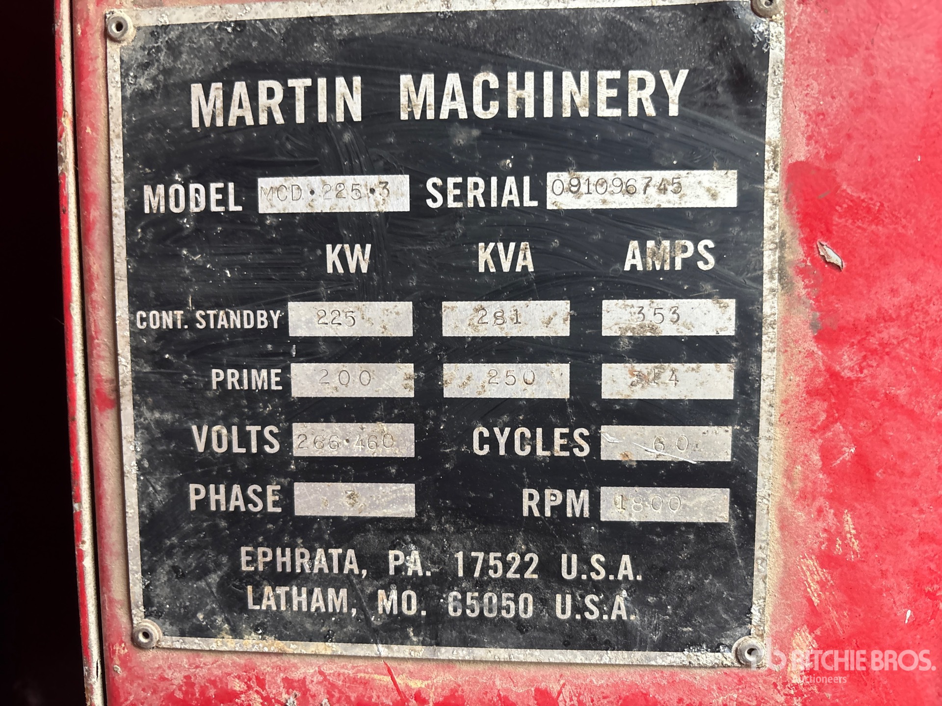1997 Martin MCD-225-3