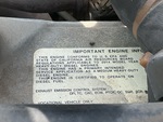 Silnik with Emission Label