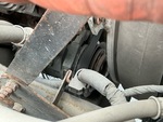 Engine with A/C Compressor