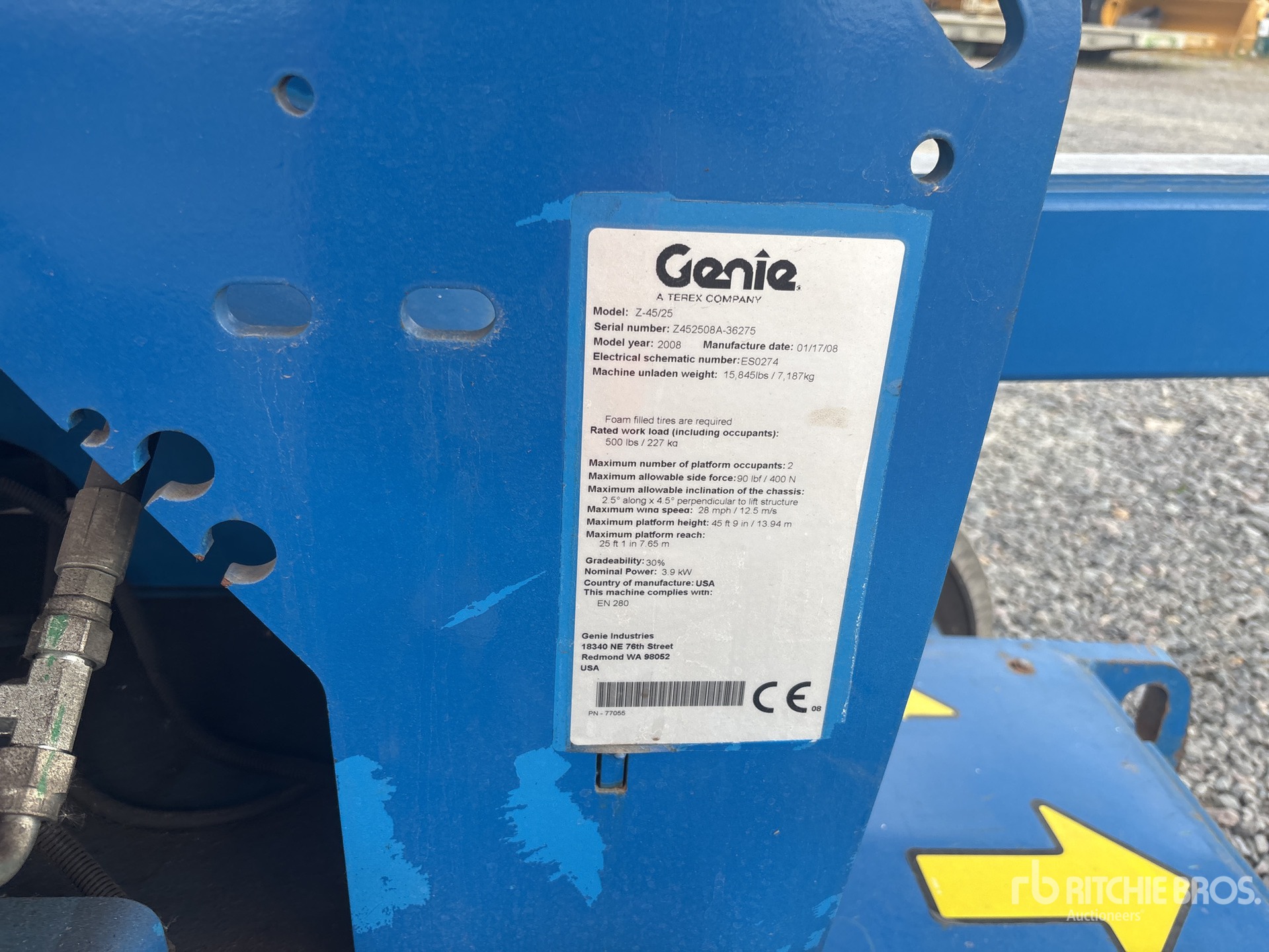 2008 Genie Z-45/25