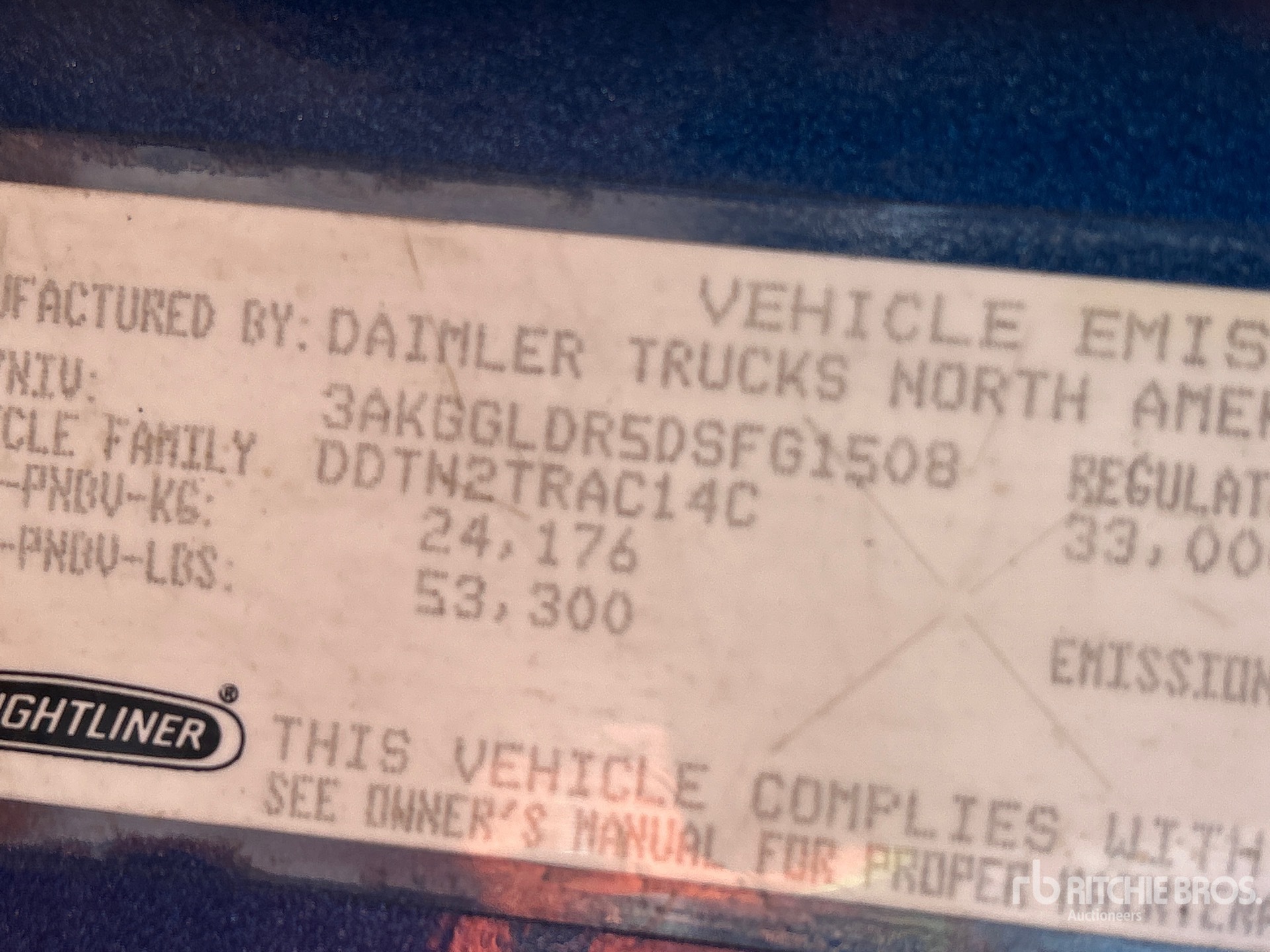 2013 Freightliner CASCADIA 125