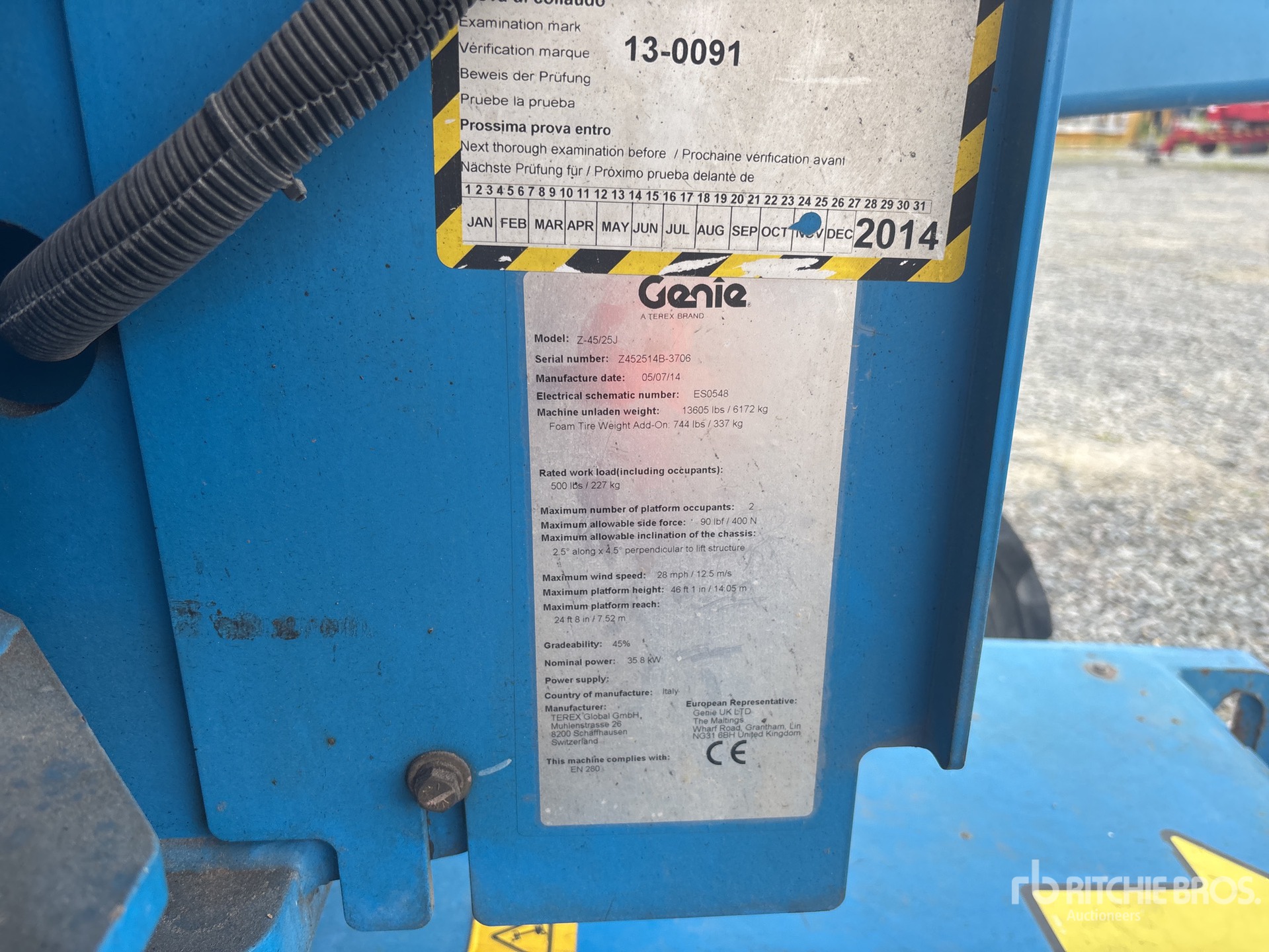 2014 Genie Z-45/25